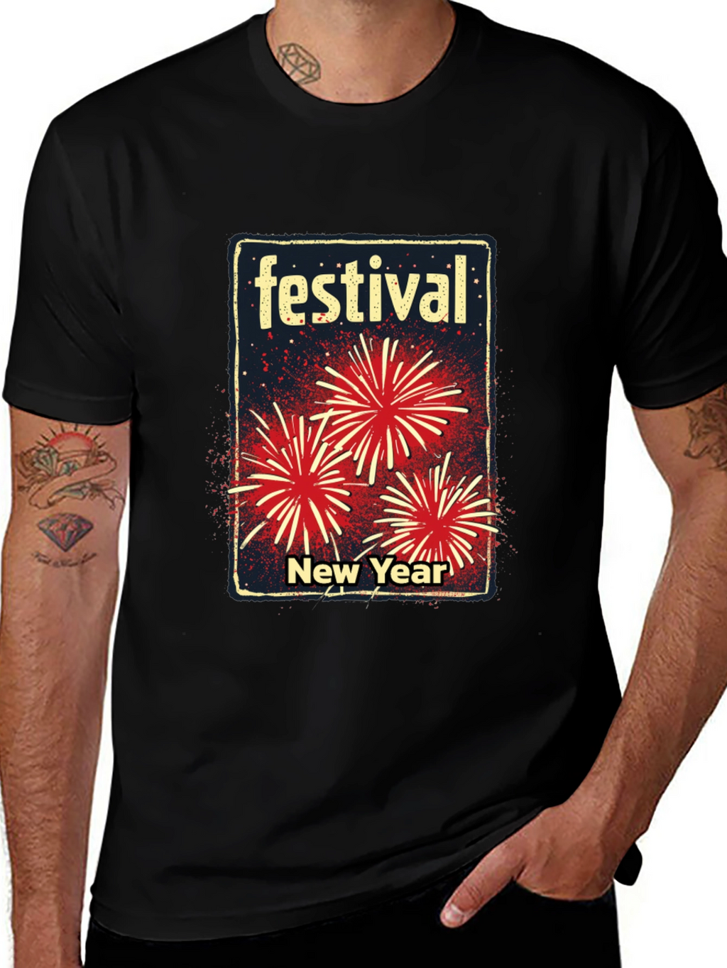 Festival New Year Graphic Tee