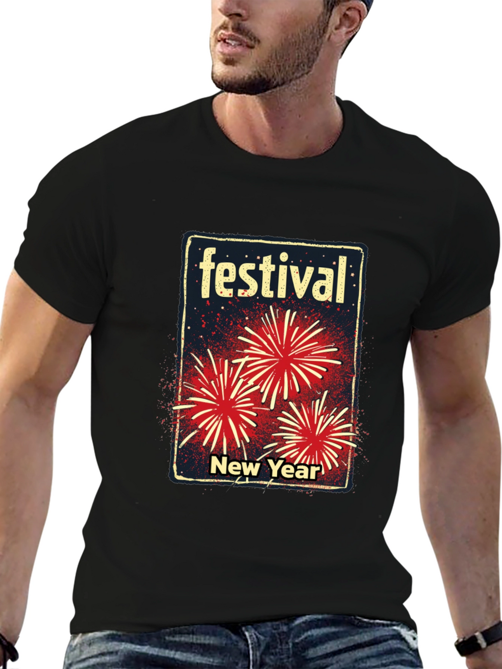 Festival New Year Graphic Tee