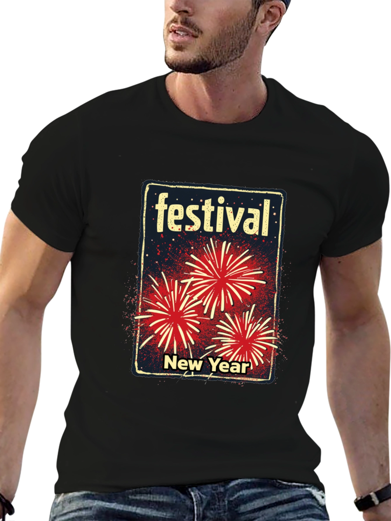 Festival New Year Graphic Tee