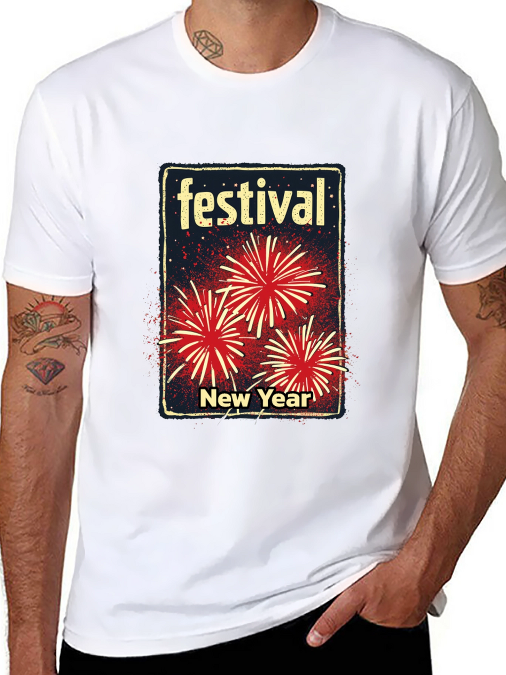 Festival New Year Graphic Tee