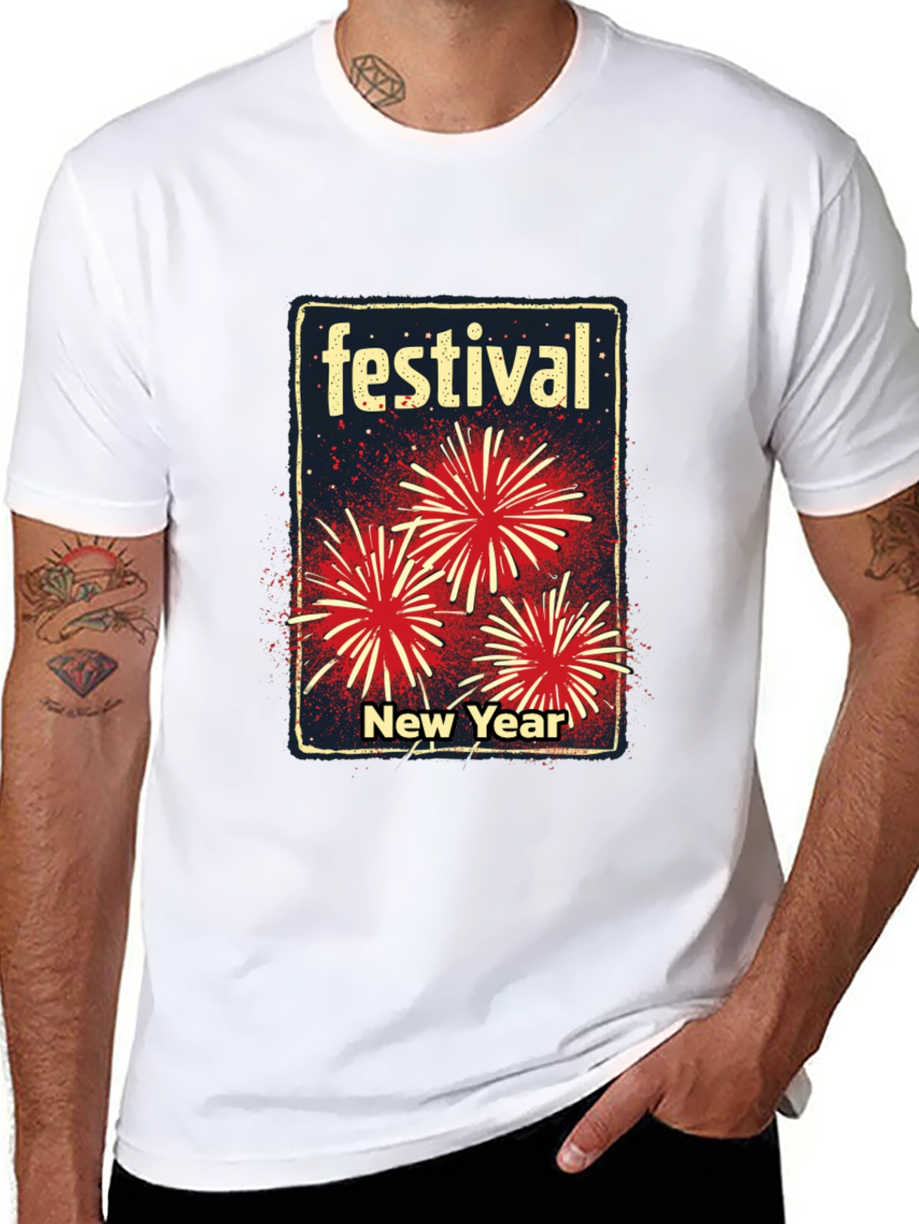 Festival New Year Graphic Tee