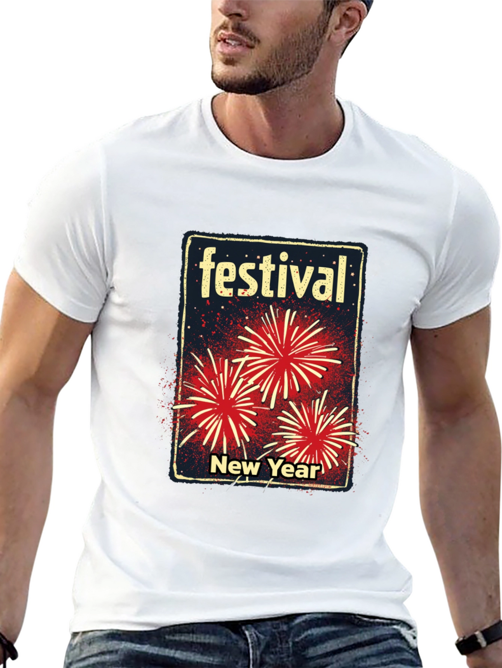 Festival New Year Graphic Tee
