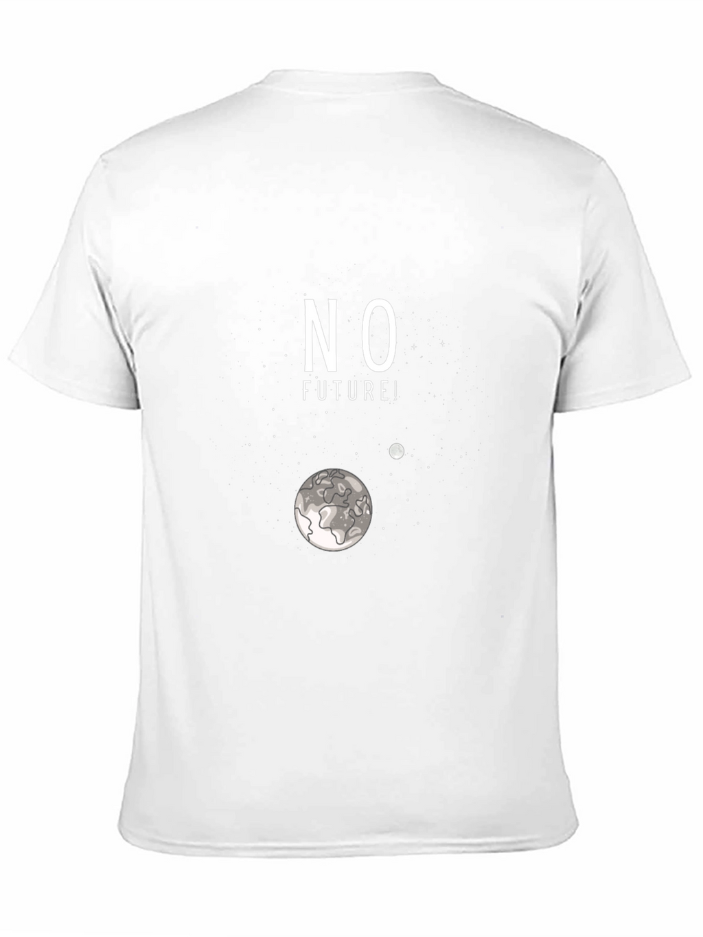 No Future Graphic Print T-Shirt
