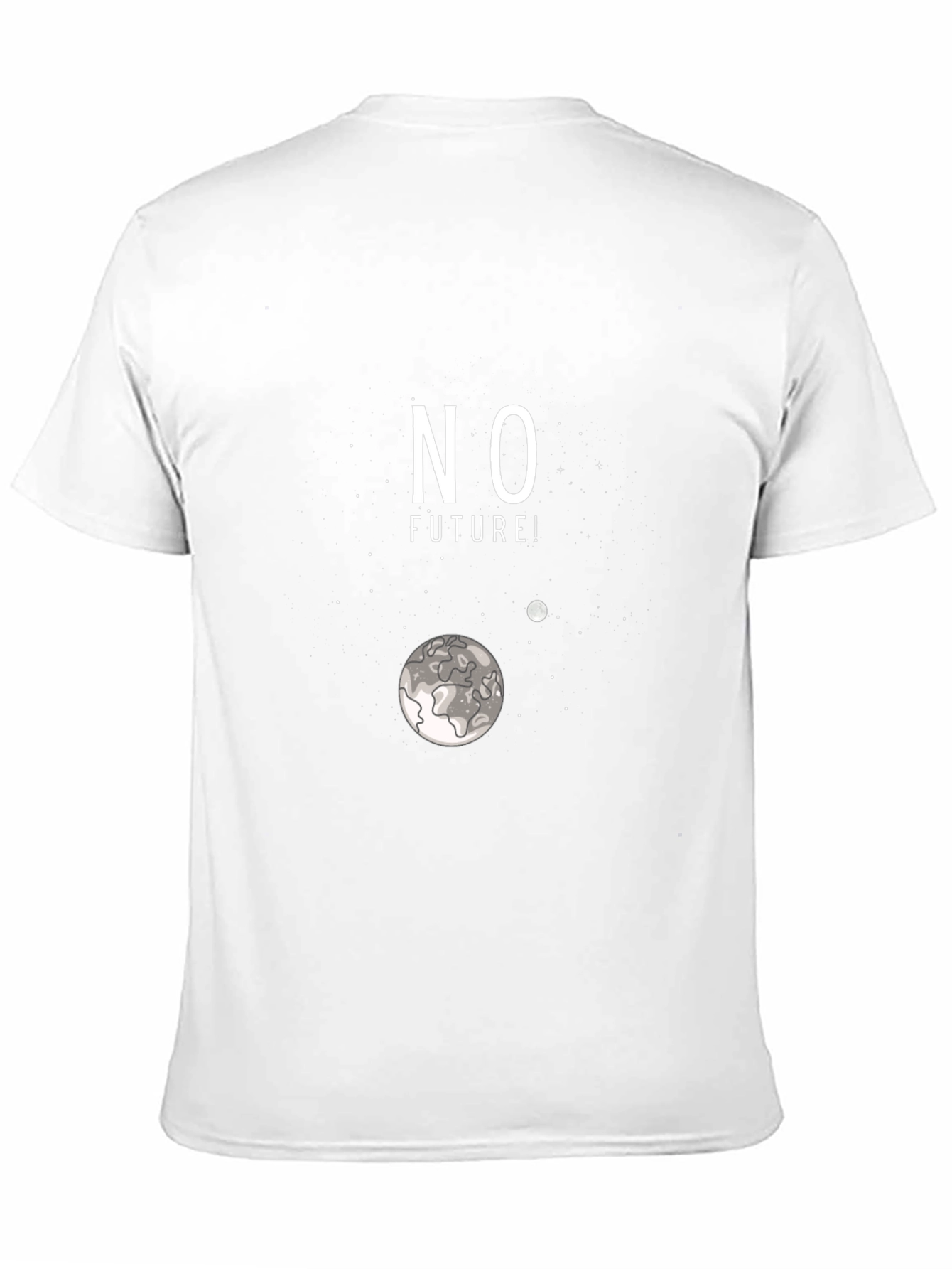No Future Graphic Print T-Shirt