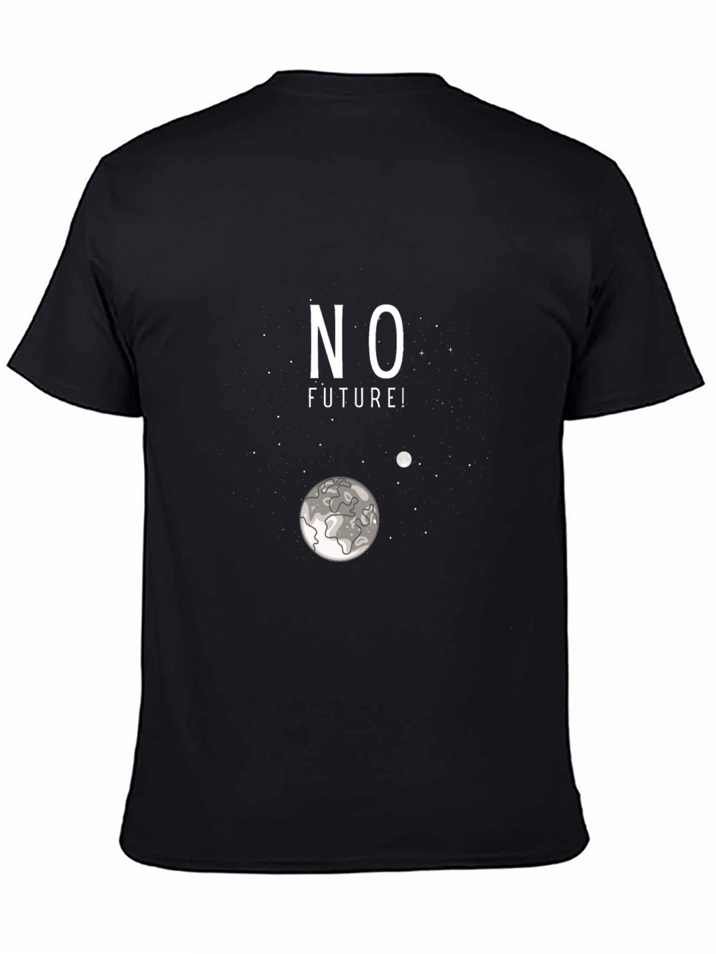 No Future Graphic Print T-Shirt