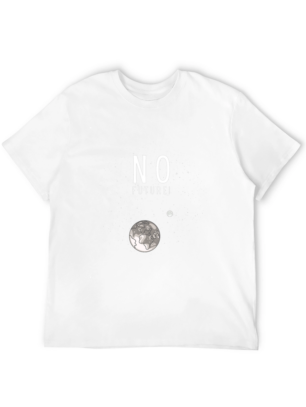 No Future Graphic Print T-Shirt
