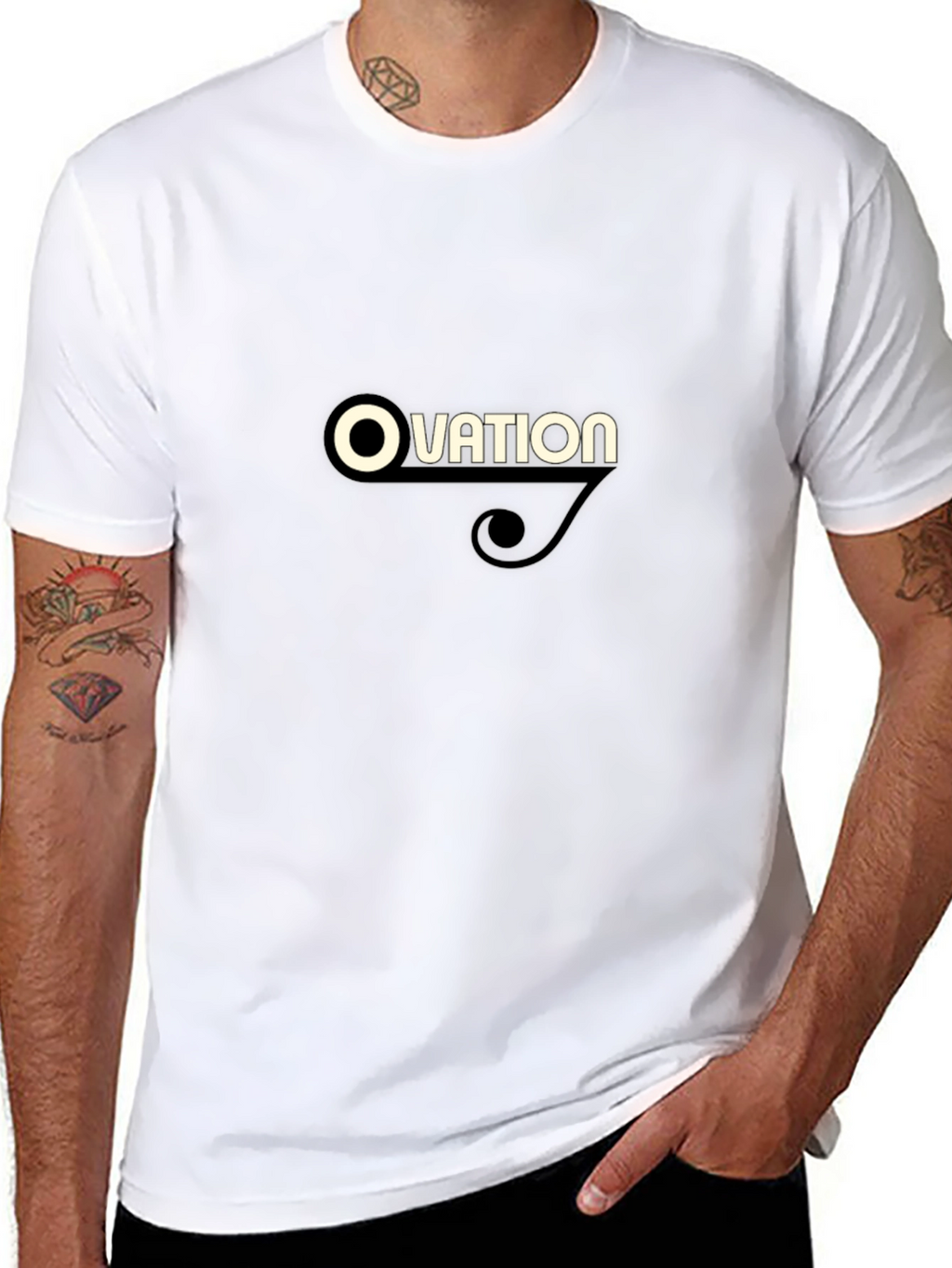 Ovation Music T-Shirt - Black