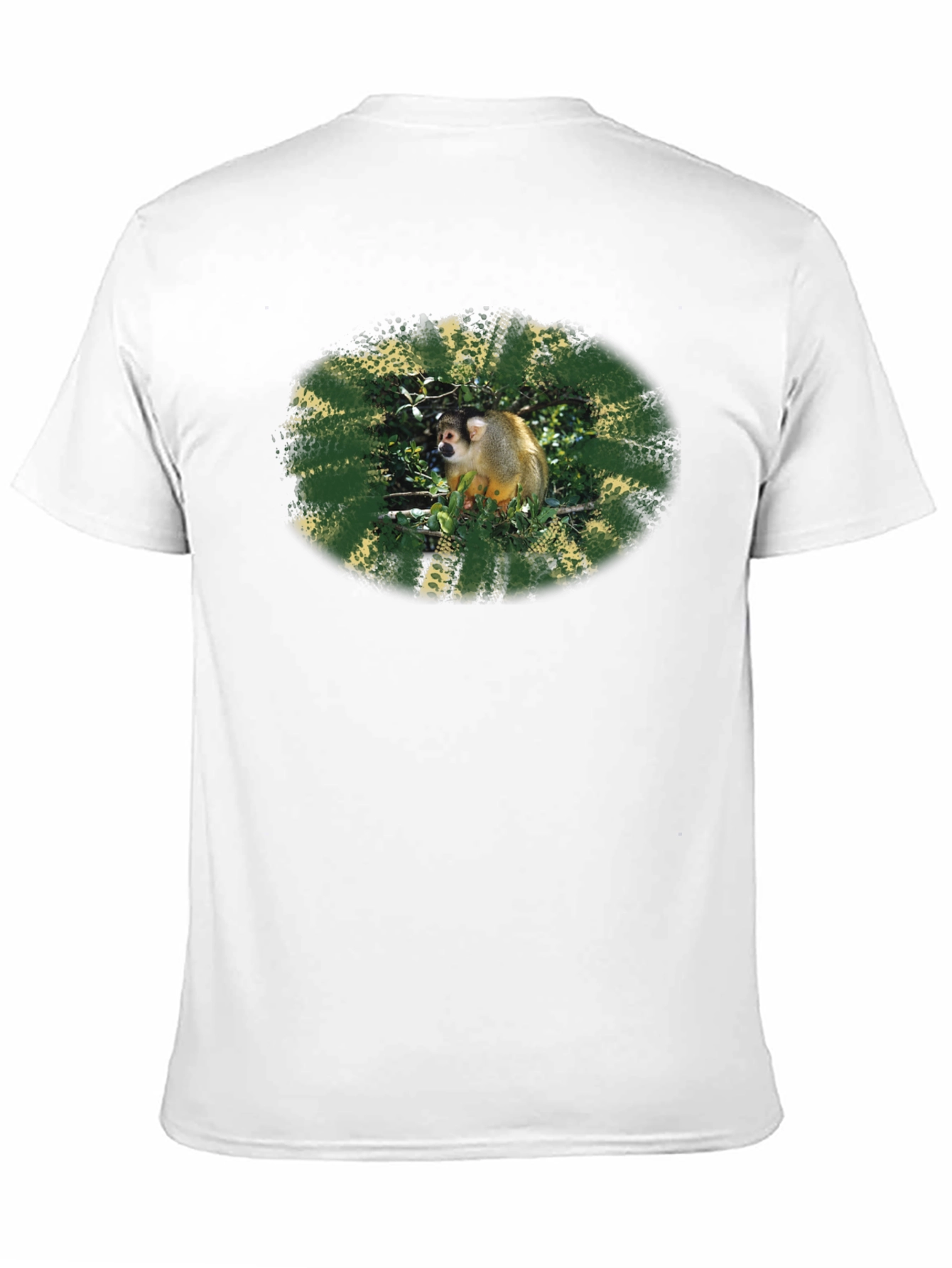 Monkey Graphic Black T-Shirt