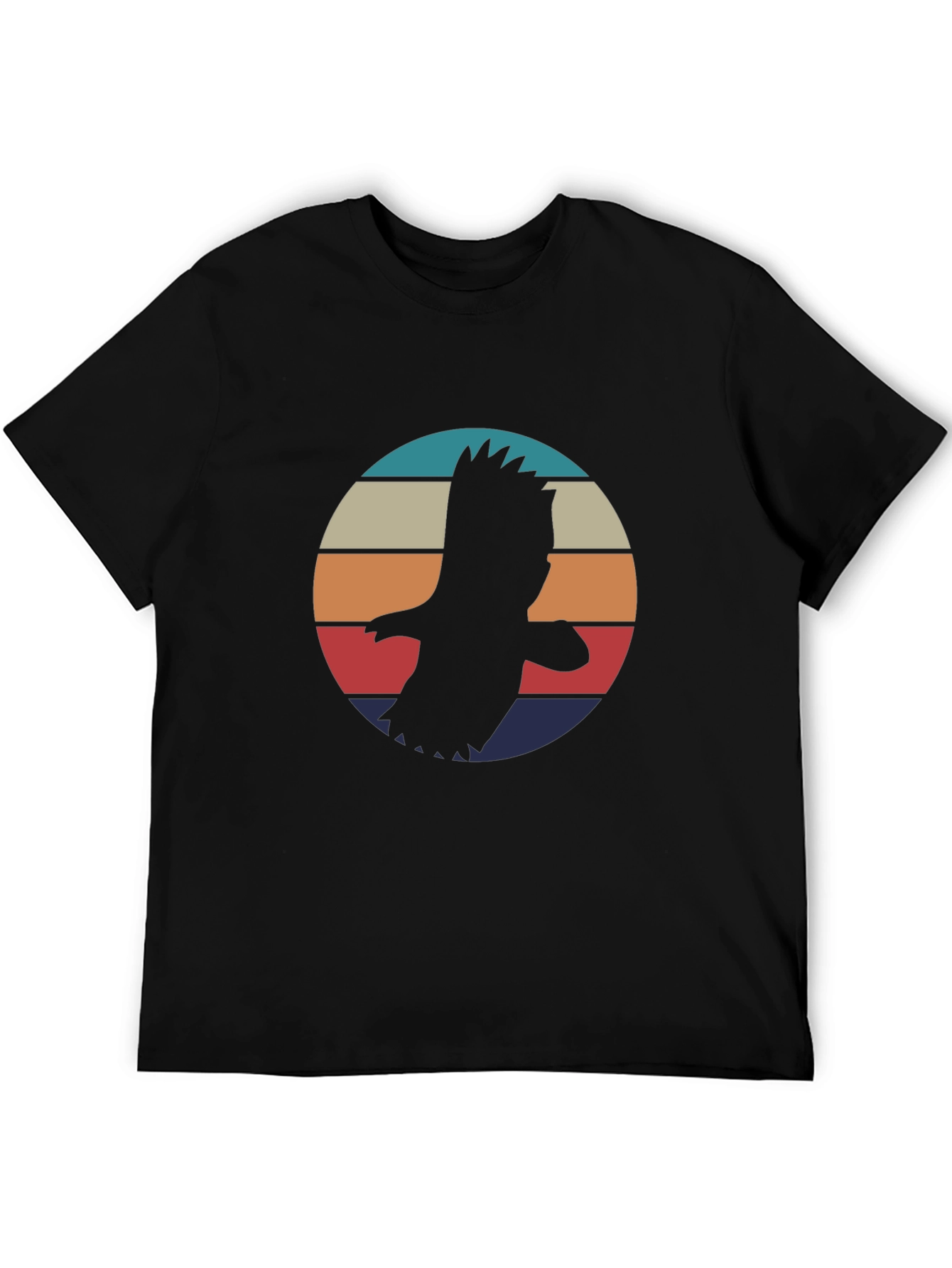 Retro Eagle Graphic Tee - Vintage Style Bird T-Shirt