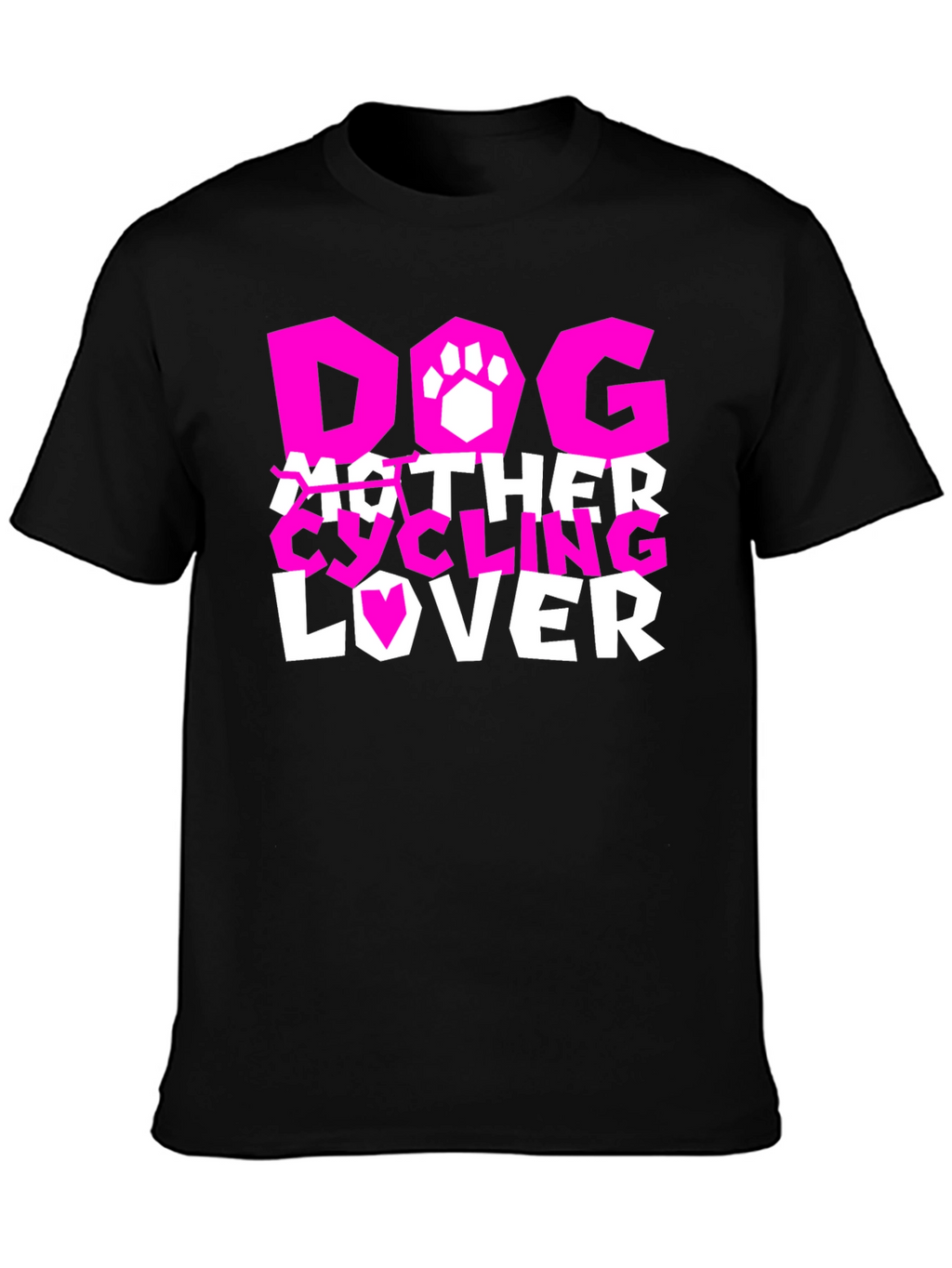 Dog Mother Cycling Lover T-Shirt