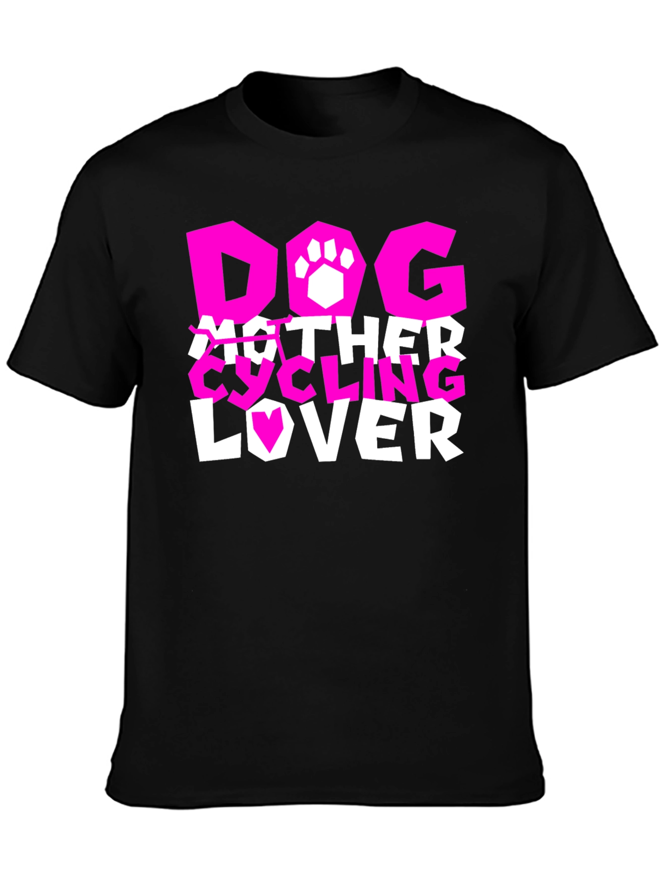 Dog Mother Cycling Lover T-Shirt