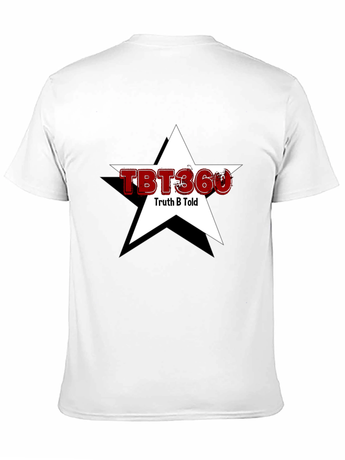 TBT360 Truth Be Told Black Graphic Tee
