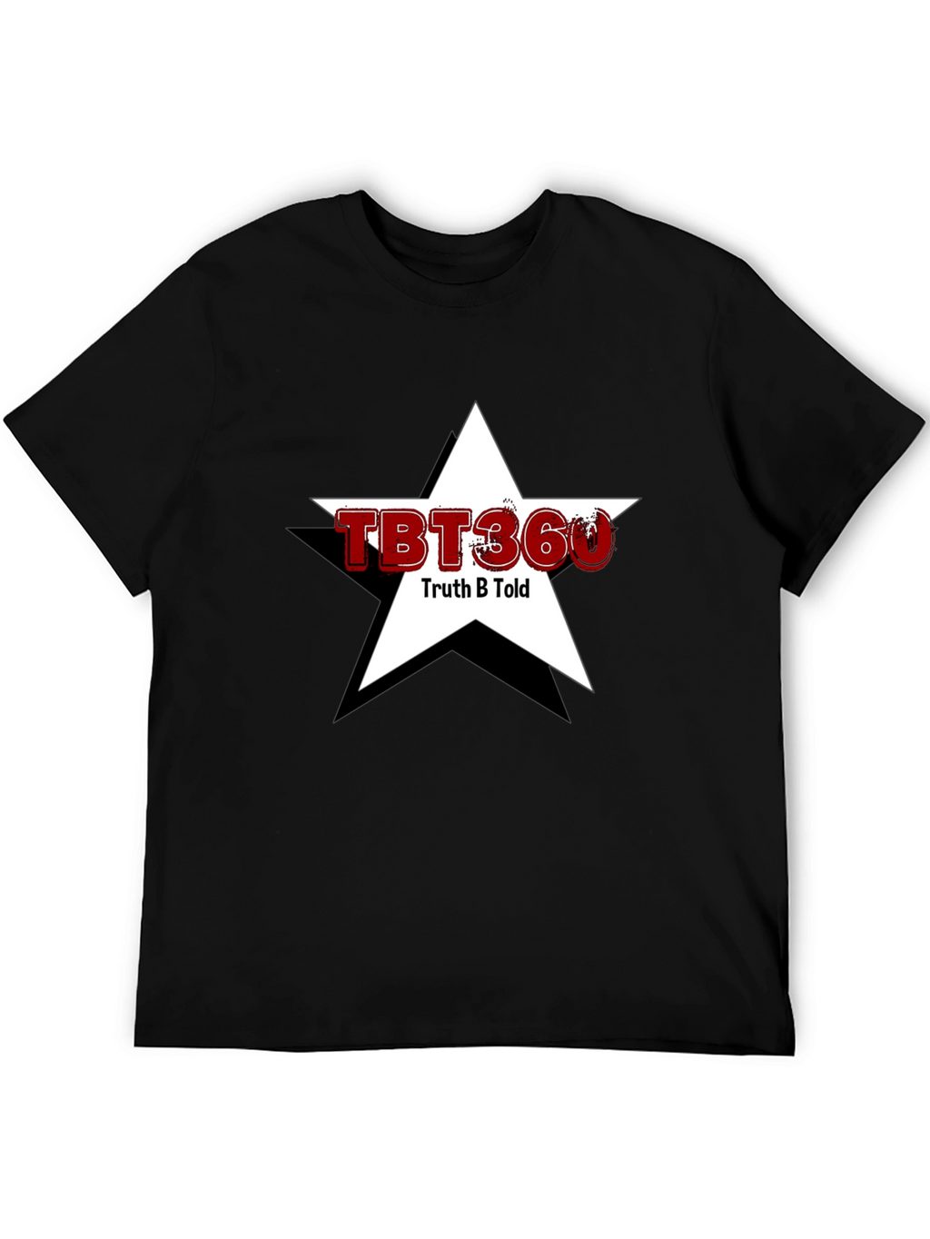 TBT360 Truth Be Told Black Graphic Tee