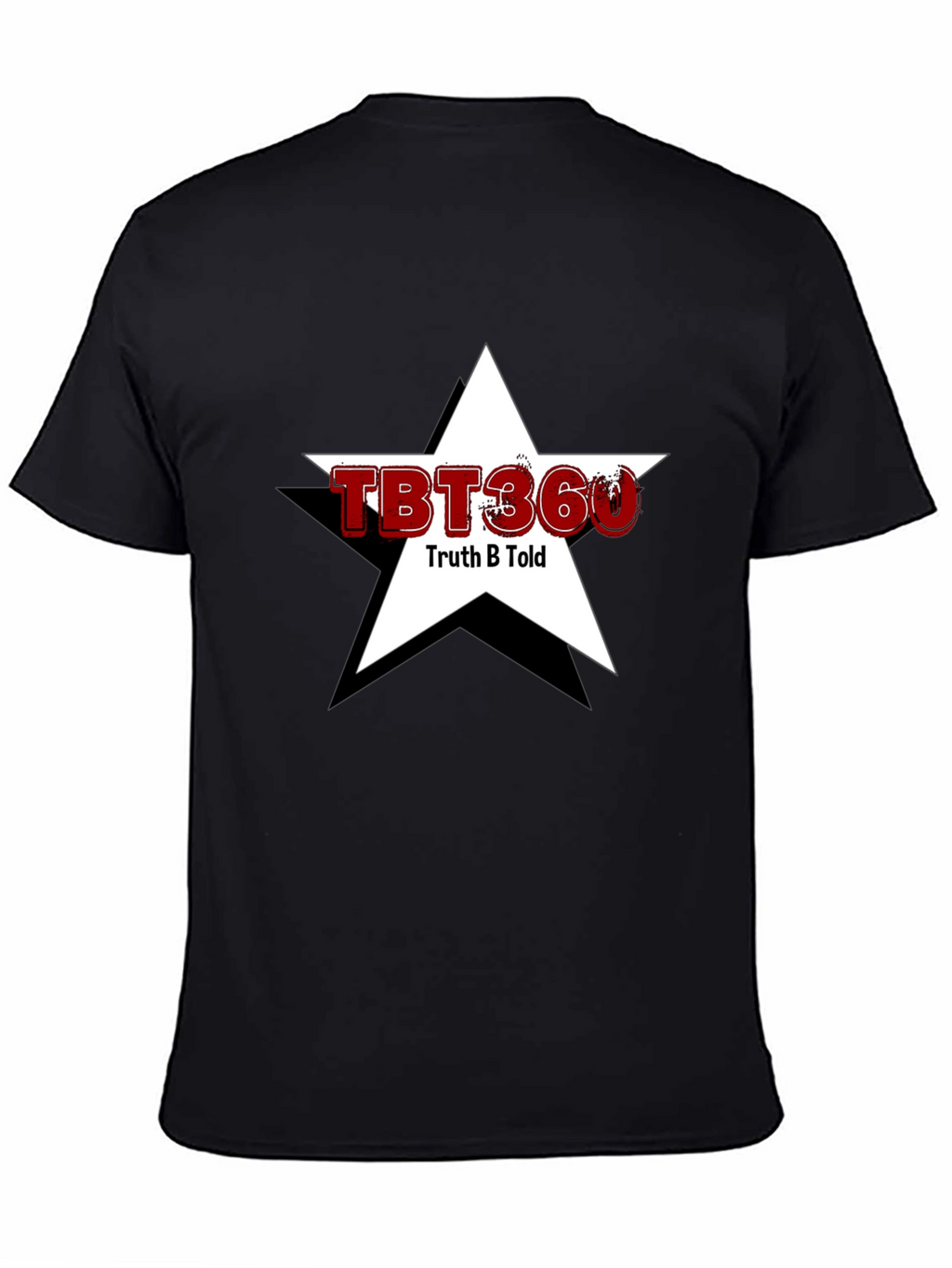 TBT360 Truth Be Told Black Graphic Tee