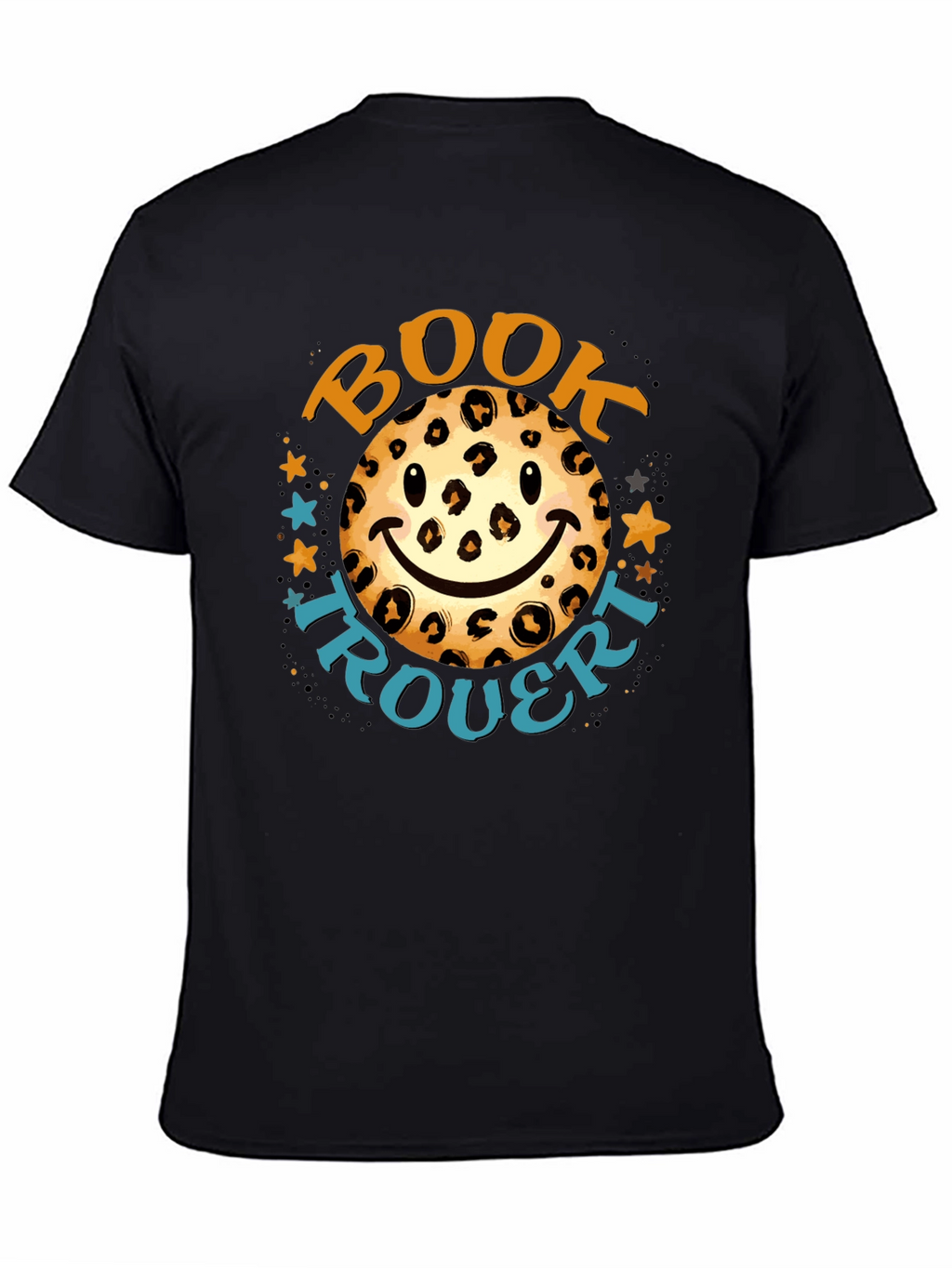 Leopard Smiley Book Trouvert T-Shirt