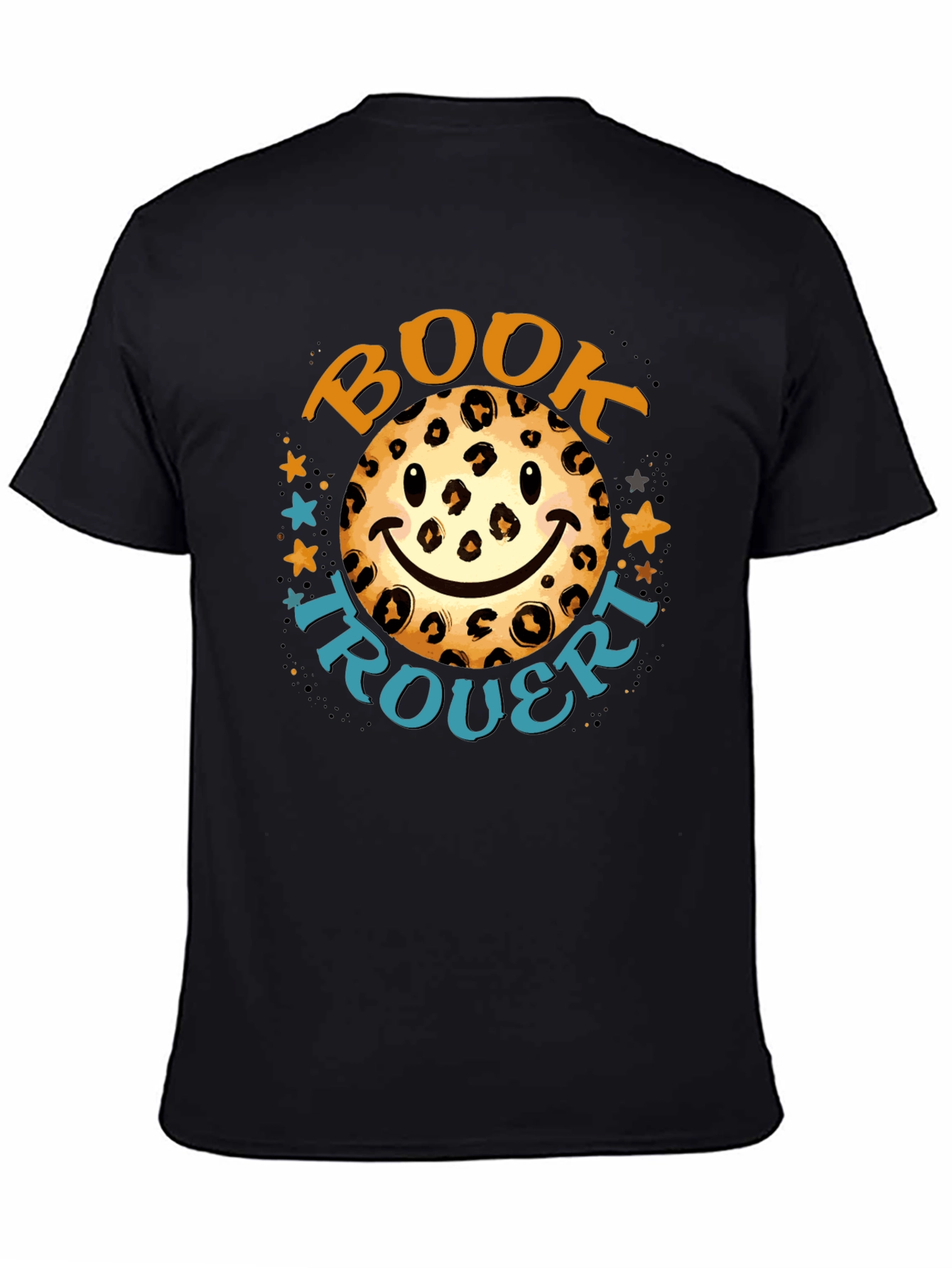 Leopard Smiley Book Trouvert T-Shirt