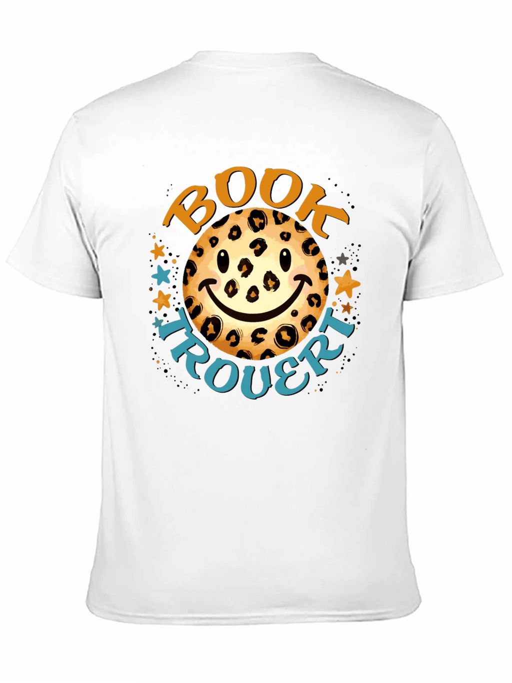 Leopard Smiley Book Trouvert T-Shirt