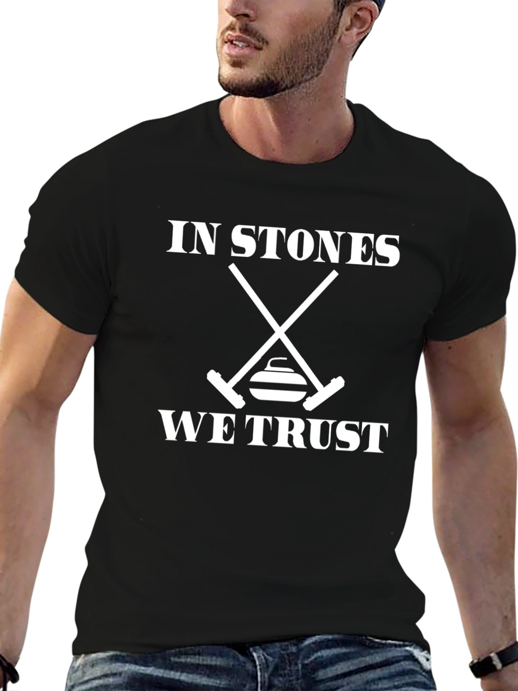 In Stones We Trust Curling T-Shirt
