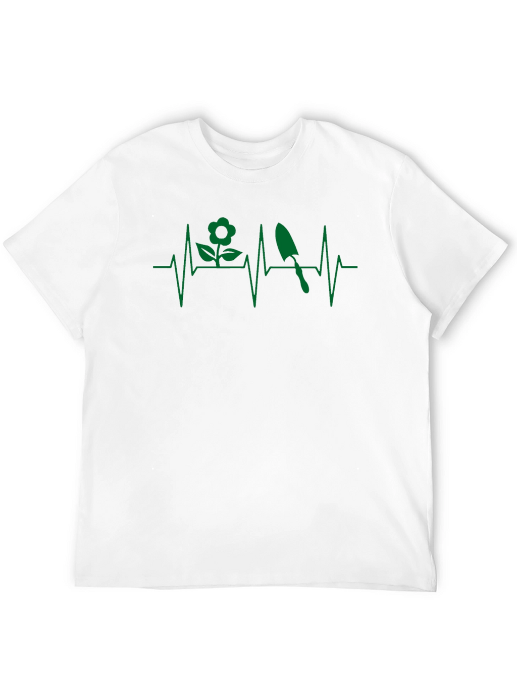 Gardener Heartbeat T-Shirt - Black