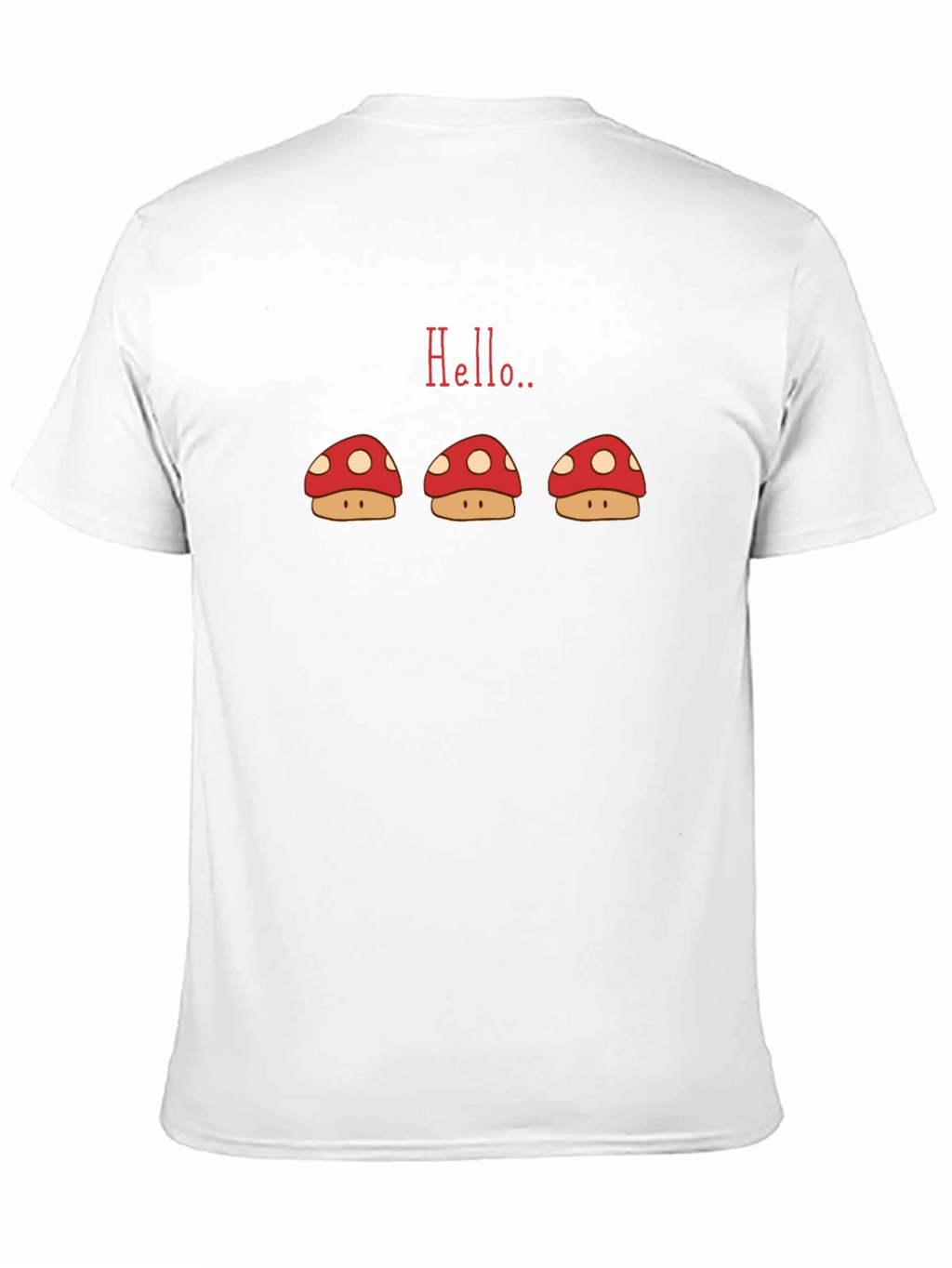 Mushroom Graphic T-Shirt - Quirky Casual Tee