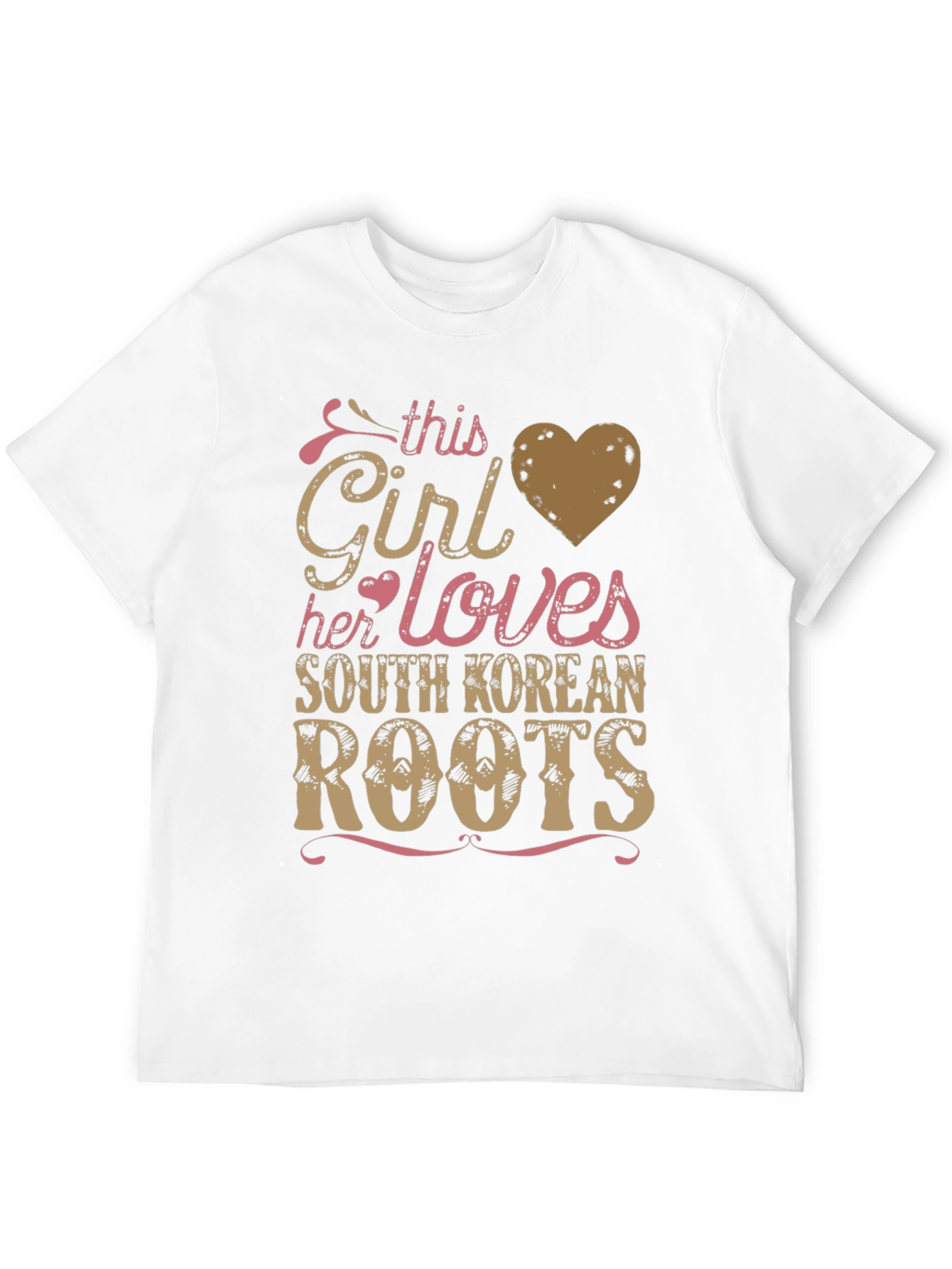 South Korean Roots Girls T-Shirt