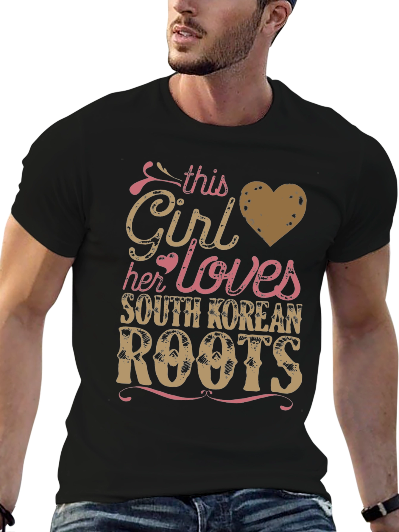 South Korean Roots Girls T-Shirt