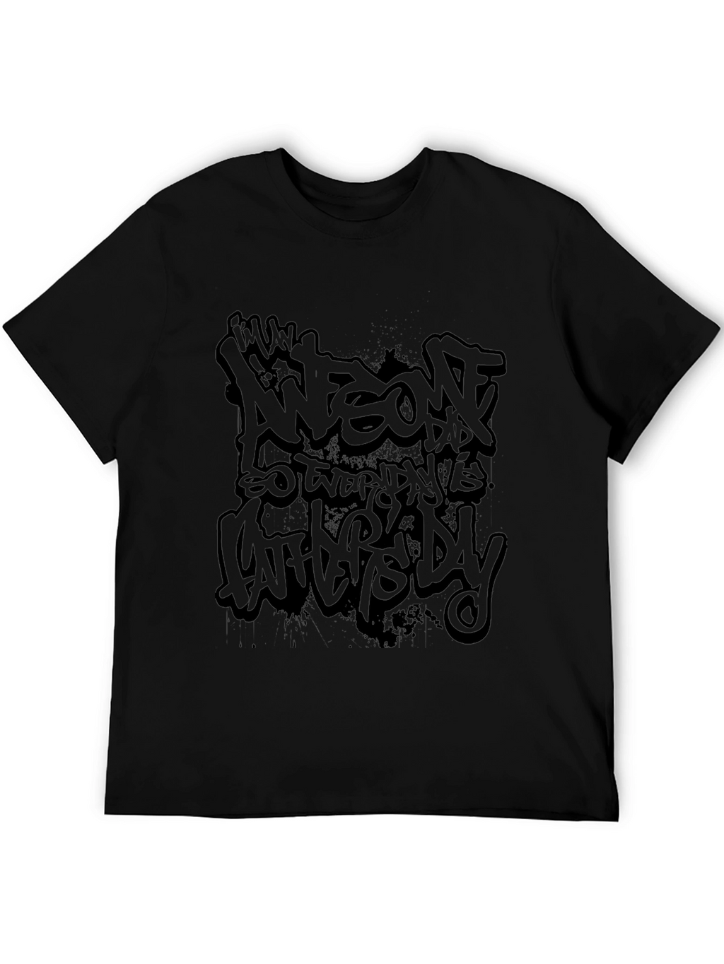 Awesome Dad Black T-Shirt