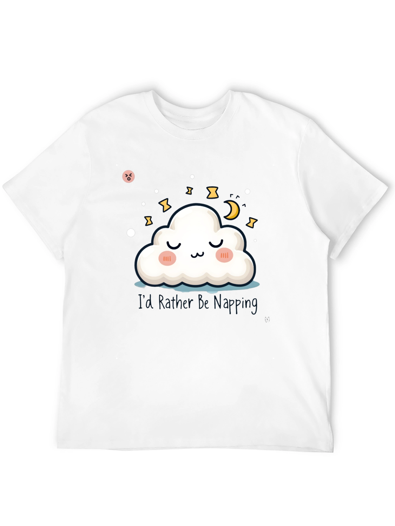 Cute Cloud Napping T-Shirt - Dreamy & Comfy