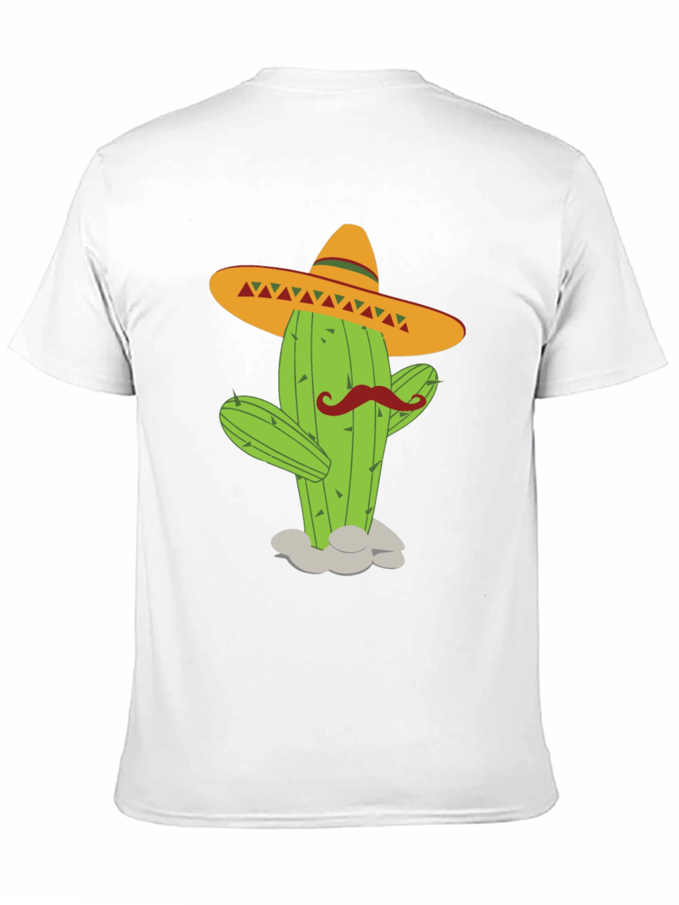 Cactus Sombrero Graphic T-Shirt