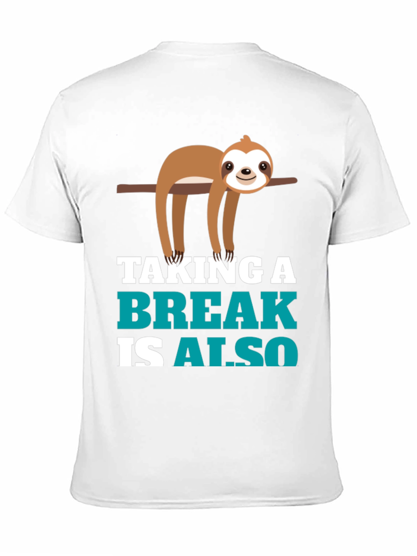 Sloth Taking a Break Graphic Tee
