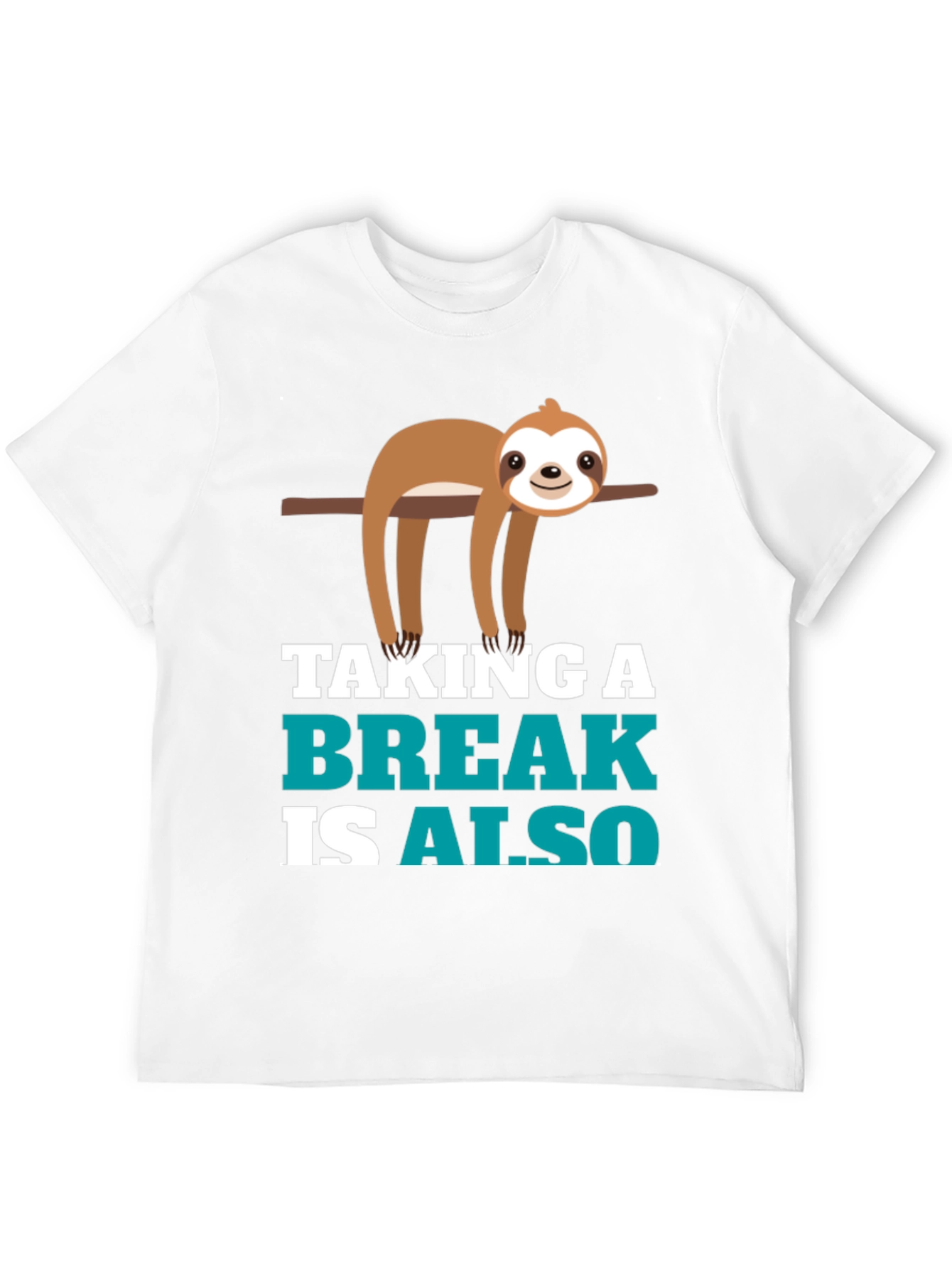 Sloth Taking a Break Graphic Tee