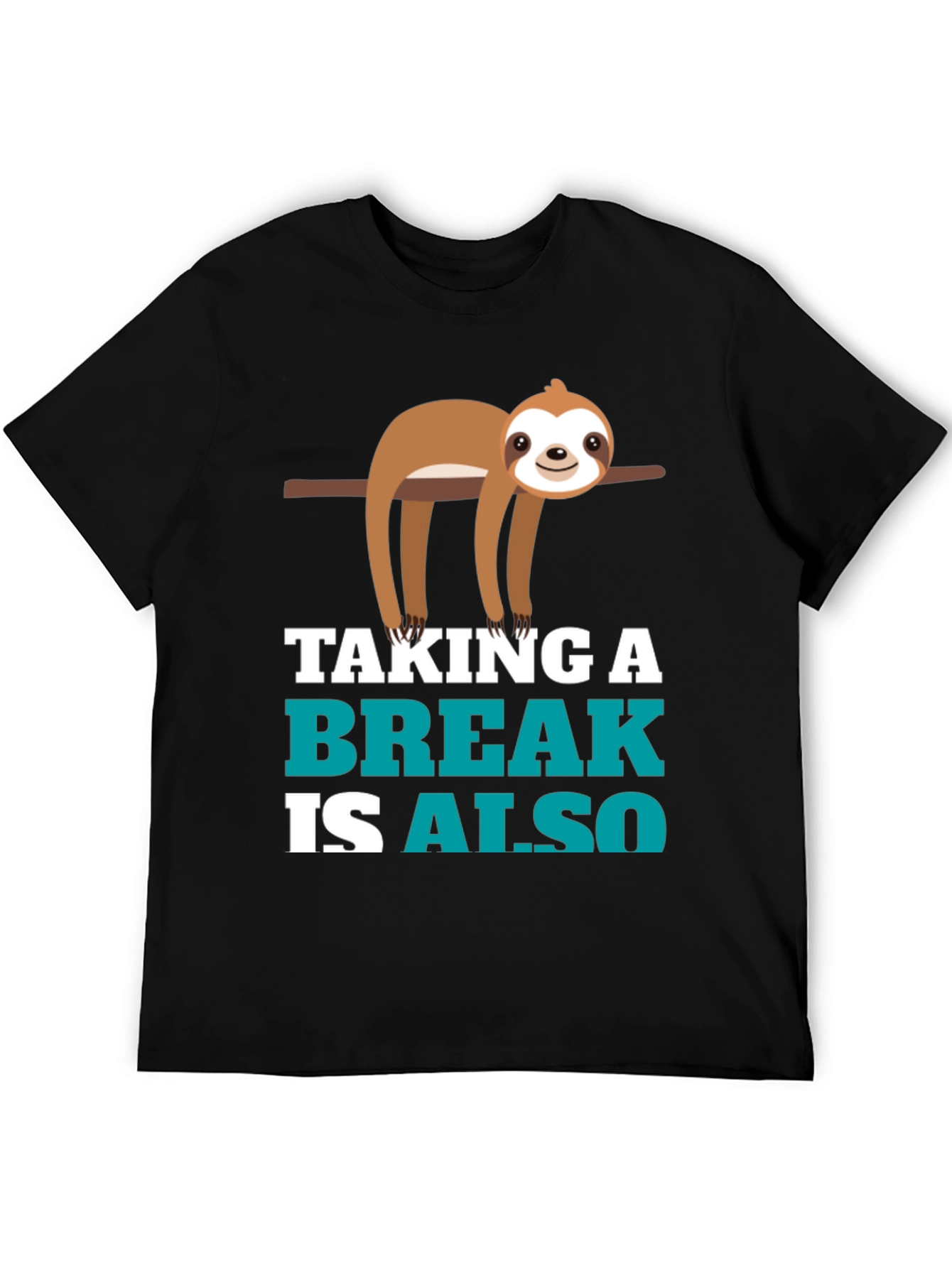 Sloth Taking a Break Graphic Tee