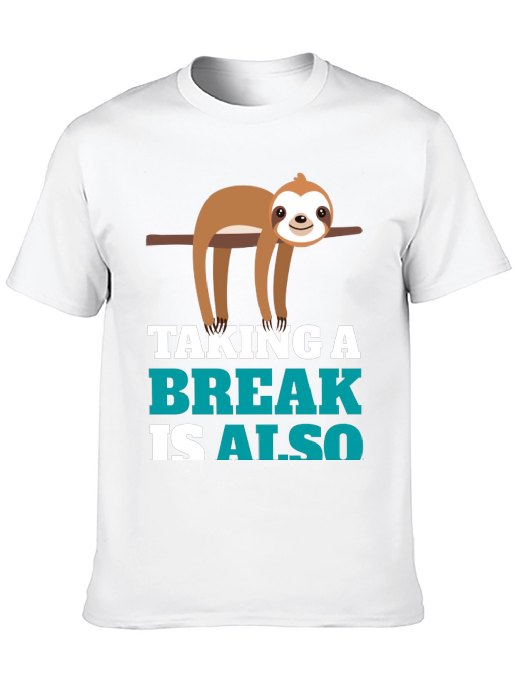 Sloth Taking a Break Graphic Tee