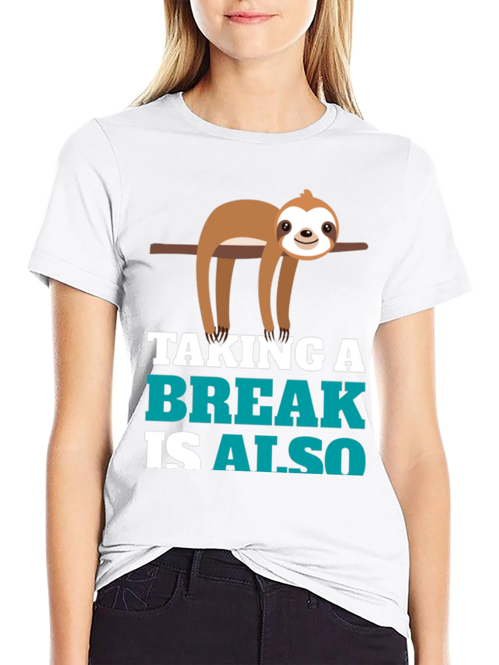 Sloth Taking a Break Graphic Tee