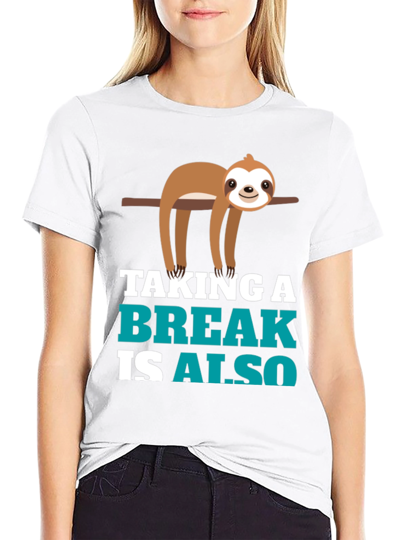 Sloth Taking a Break Graphic Tee