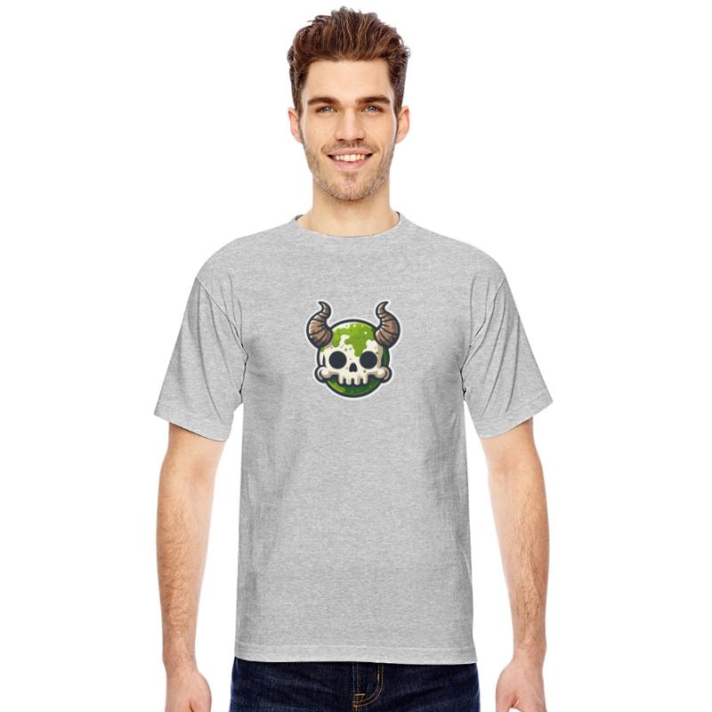 Earthly Charm: Horned Skull Celebrates Earth Day