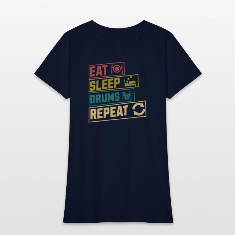 Eat sleep drums repeat hobby