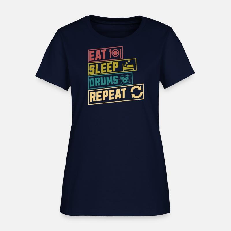 Eat sleep drums repeat hobby