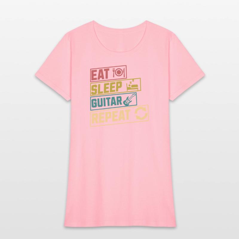 Eat sleep guitar reapet hobby