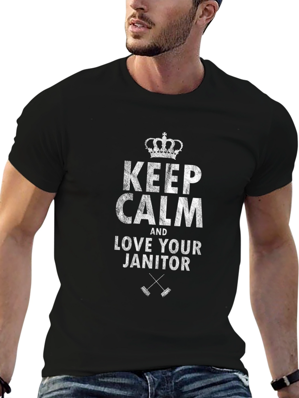 Keep Calm & Love Your Janitor T-Shirt