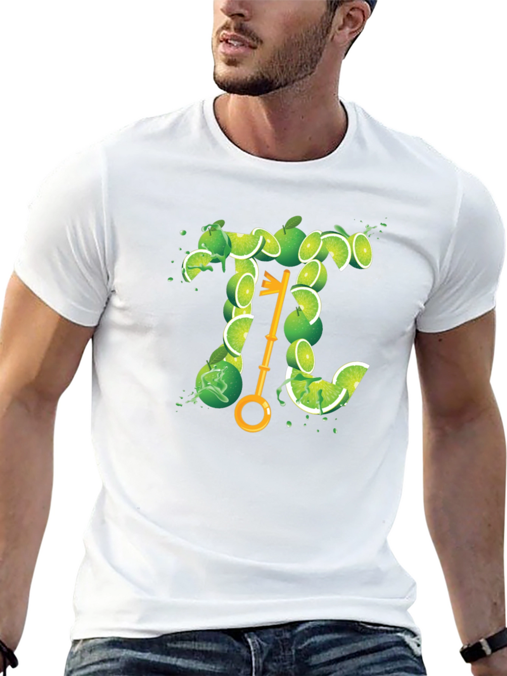 Lime Pi Symbol T-Shirt