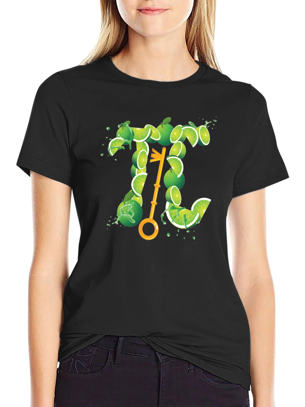 Lime Pi Symbol T-Shirt