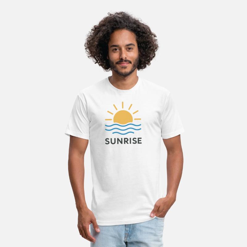 Elegant Sunrise Ocean Scene Design