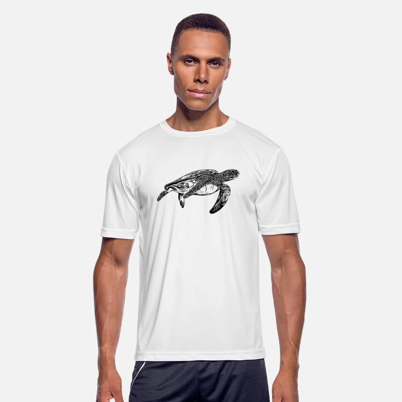 Elegant Vintage Sea Turtle