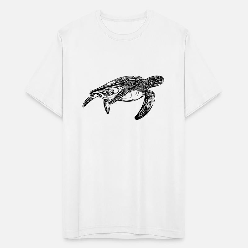 Elegant Vintage Sea Turtle