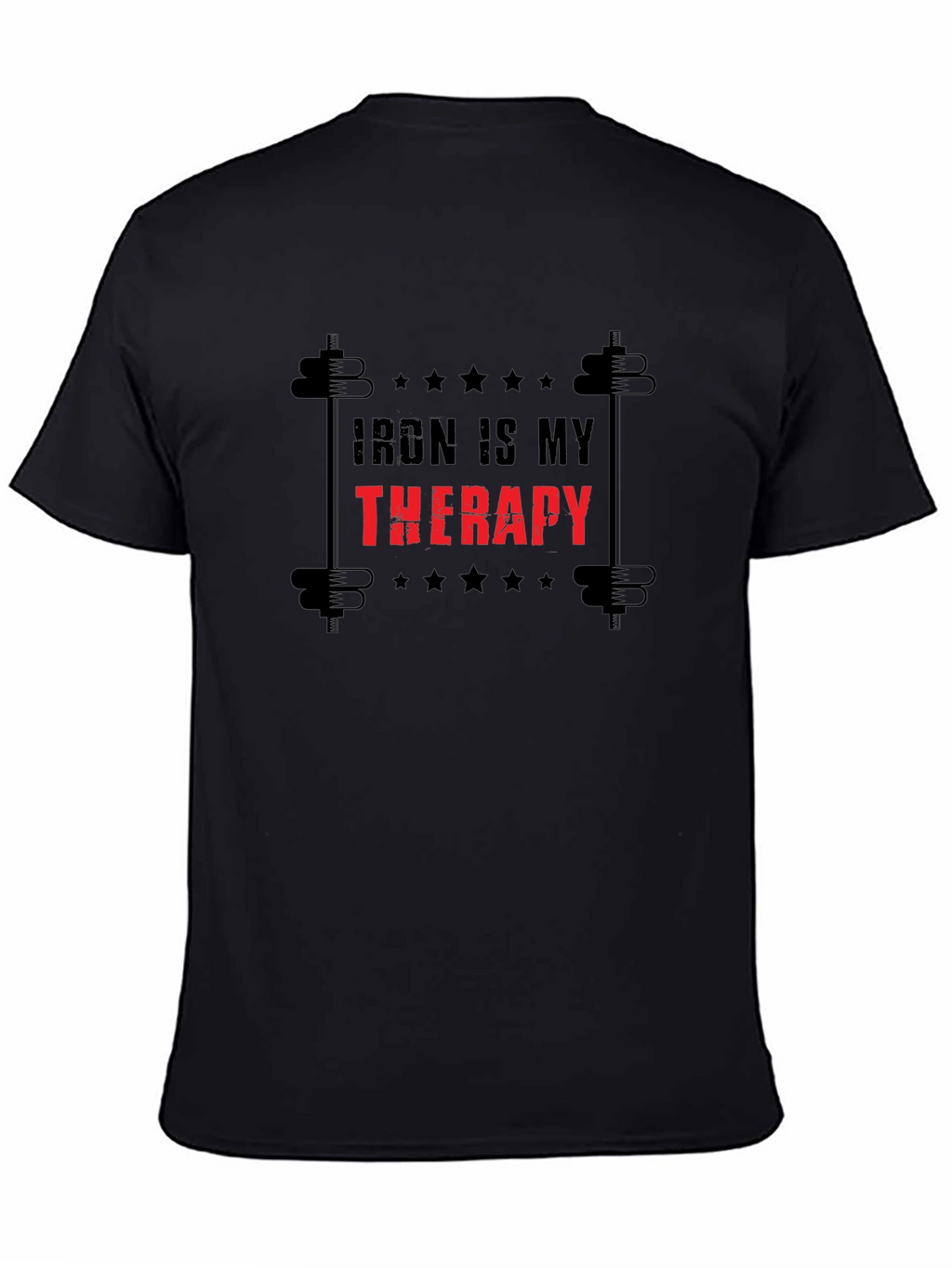 Iron Therapy T-Shirt - Weightlifting Gym Motivation