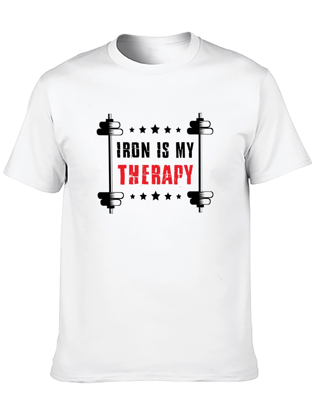 Iron Therapy T-Shirt - Weightlifting Gym Motivation