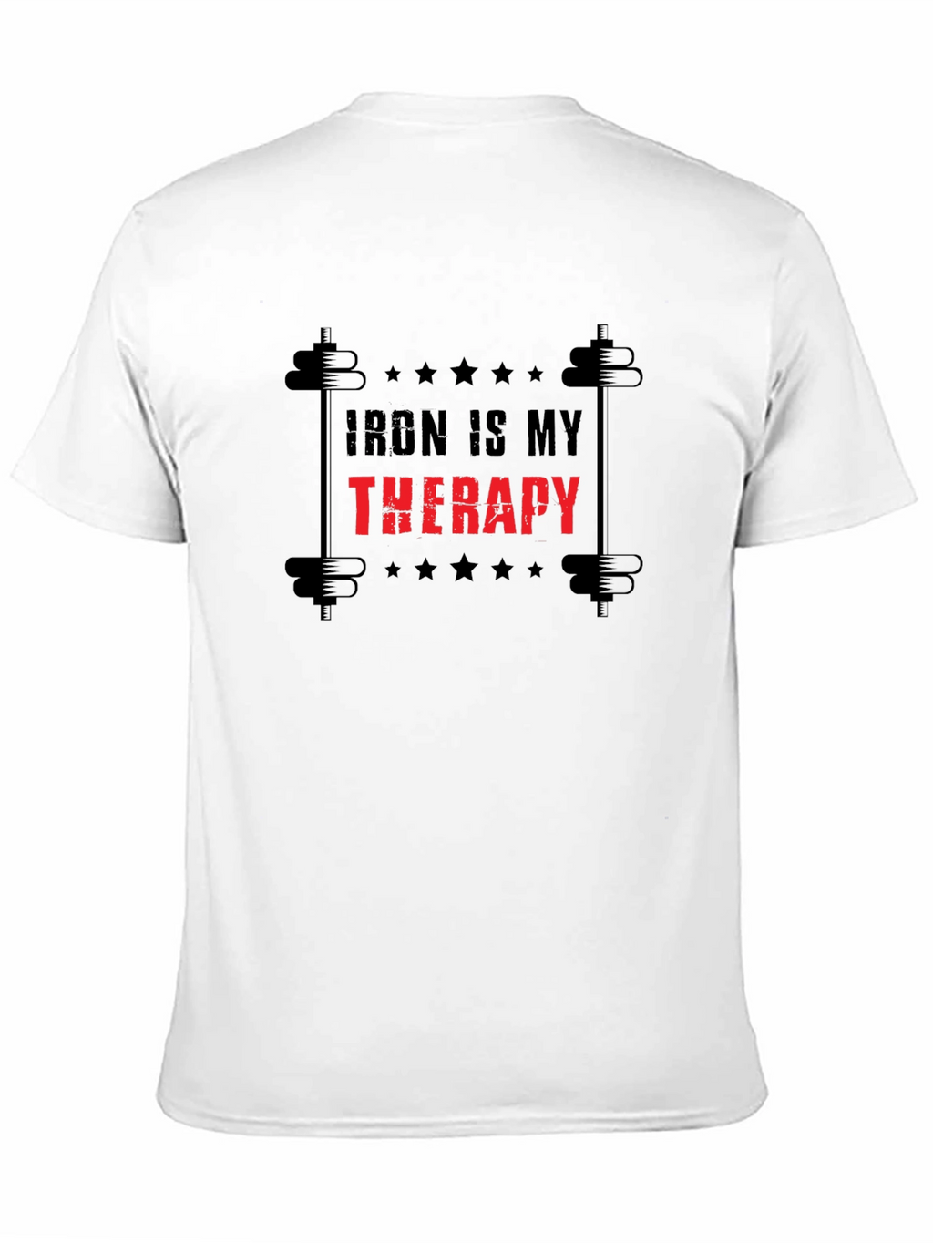 Iron Therapy T-Shirt - Weightlifting Gym Motivation