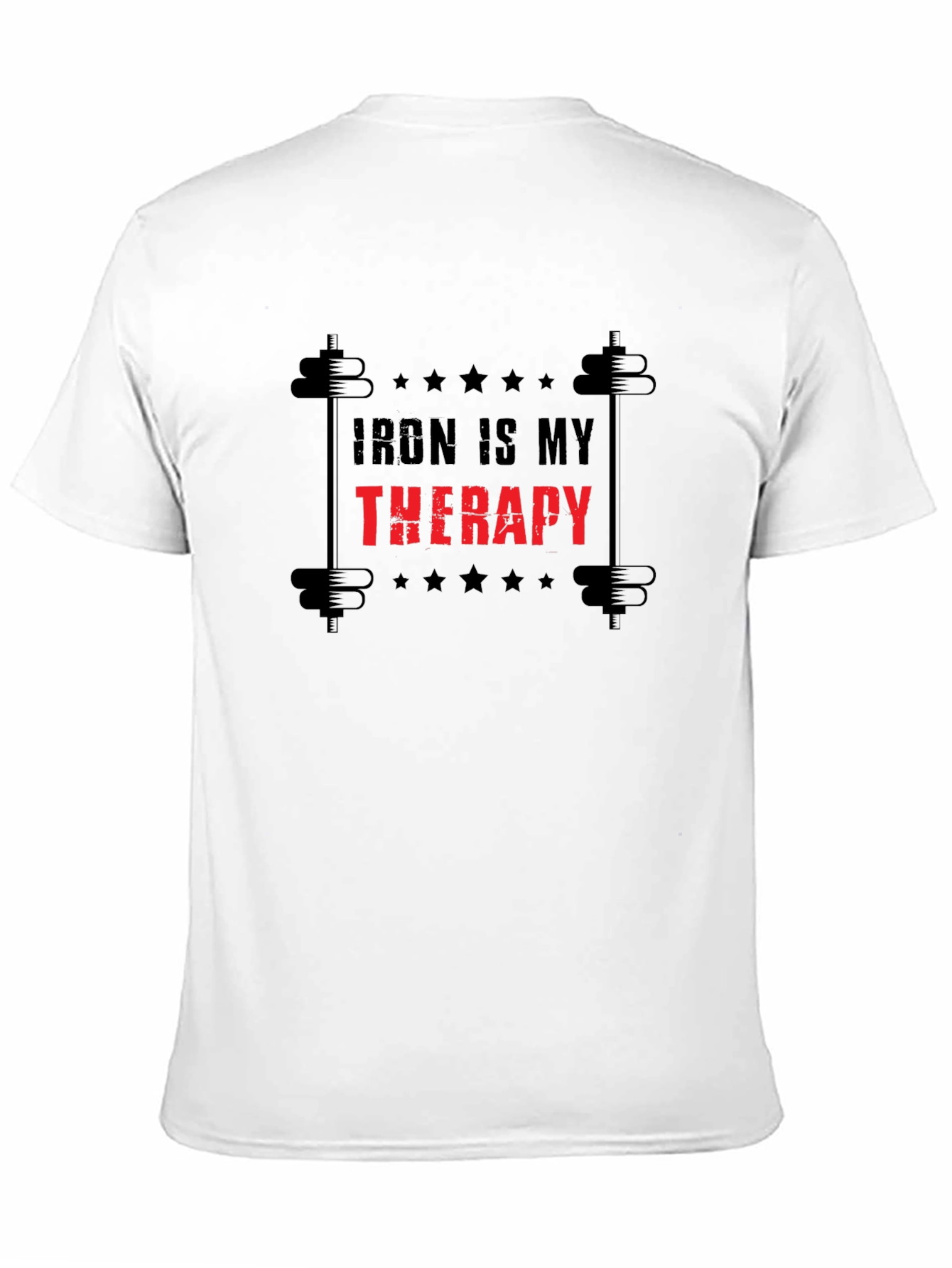 Iron Therapy T-Shirt - Weightlifting Gym Motivation