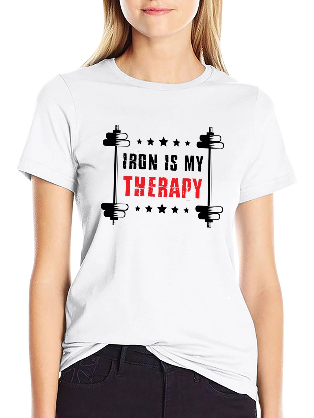 Iron Therapy T-Shirt - Weightlifting Gym Motivation